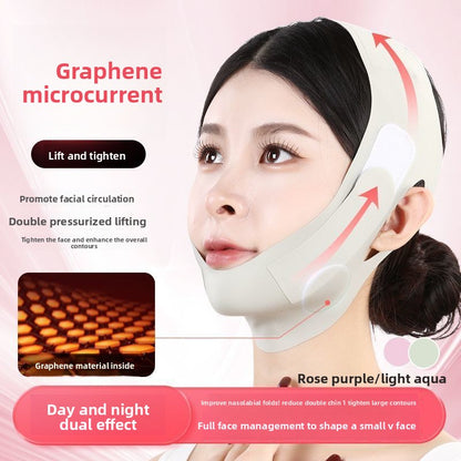 Face lifting mask contouring design