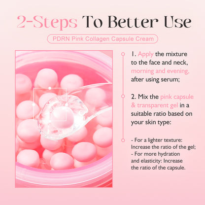 Polypeptide collagen filling cream jar front view