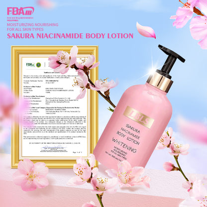 Niacinamide Cherry Blossom Body Lotion