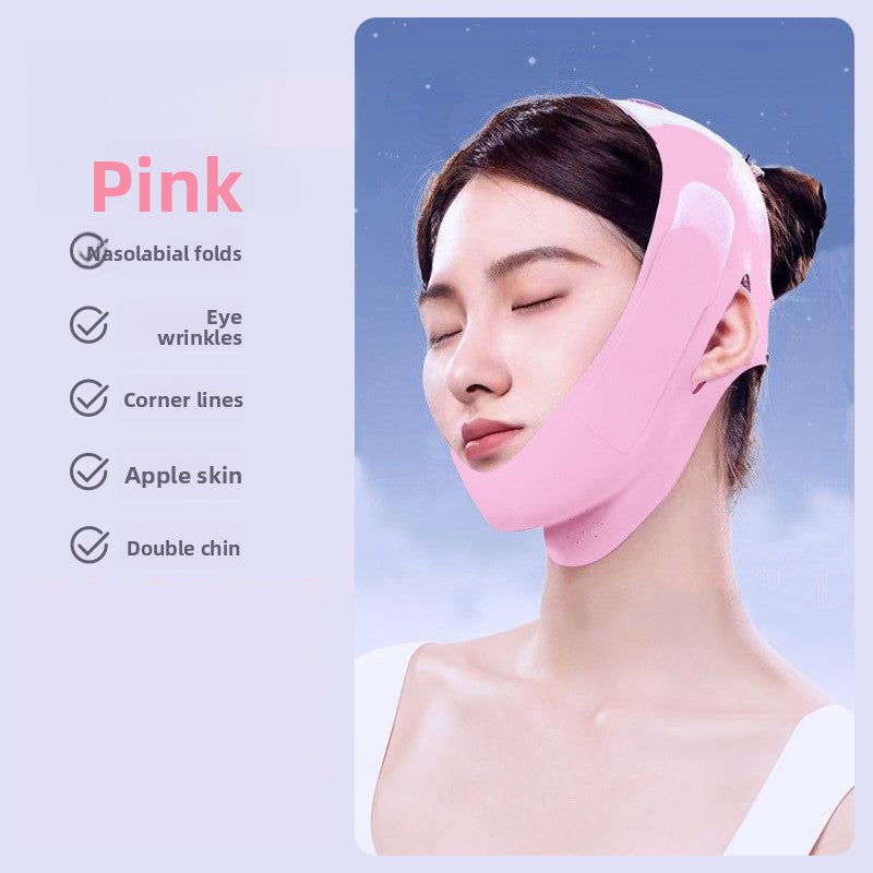 Face lifting mask packaging front view